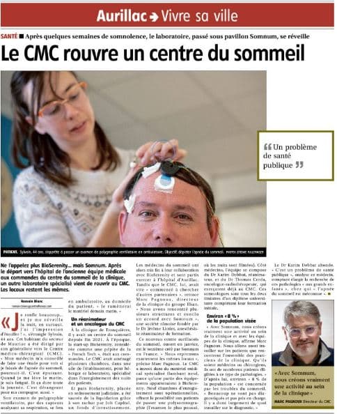 Photo de Clinique du Sommeil Somnum Aurillac