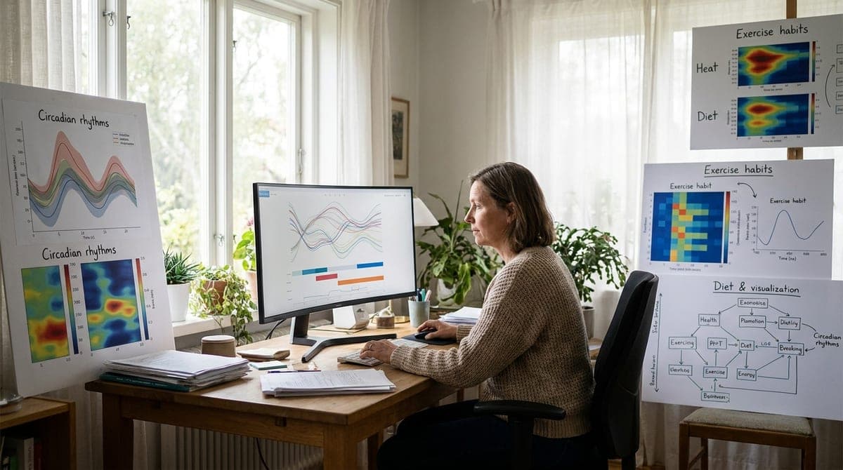 Les trajectoires d'insomnie et leur lien avec le mode de vie